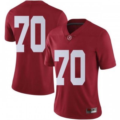 Women's Alabama Crimson Tide #70 Alex Leatherwood Crimson Limited NCAA College Football Jersey 2403HYCJ6